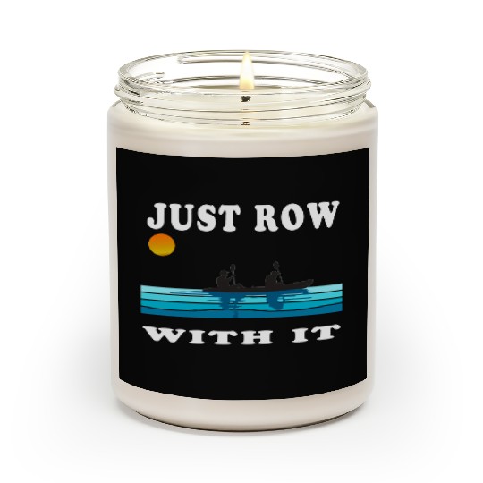Just Row With It Kayak Retro Scented Candles