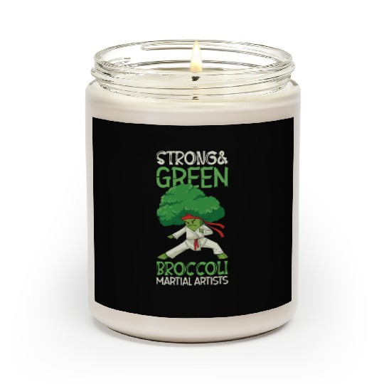 Broccoli Martial Arts Karate MMA Boxing Kicks Scented Candles