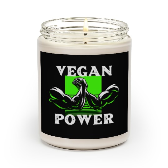 Vegan Power Gym Workout Scented Candles