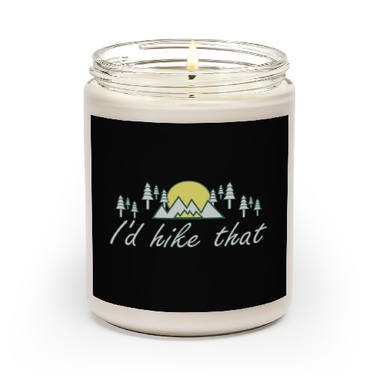 Take a Hike, Hiking Lover, Adventure, Nature. Scented Candles