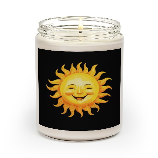 Sun Smiling - Joyful Sunshine Scented Candles