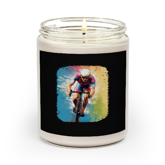 Racing Bike Racing Bicycle Race Bicycle Race Scented Candles