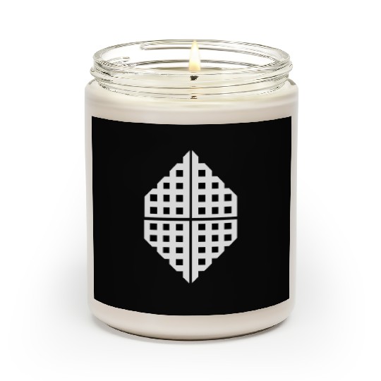 These cute black and white fashionable Scented Candles