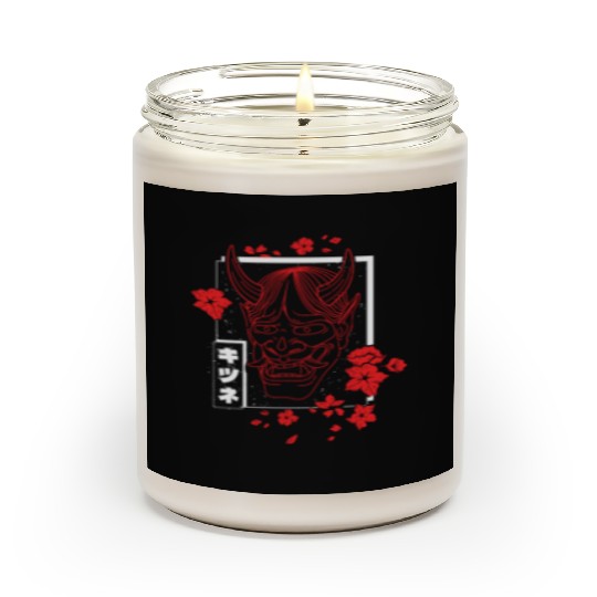 Anime Devil - Samurai Oni Mask Scented Candles