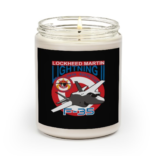 Lockheed Martin F 35 Scented Candles