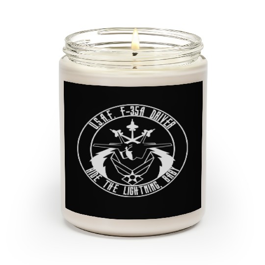 USAF F 35 Scented Candles