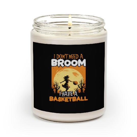 Basketball Halloween Trick Or Treat Spooky Baller Scented Candles