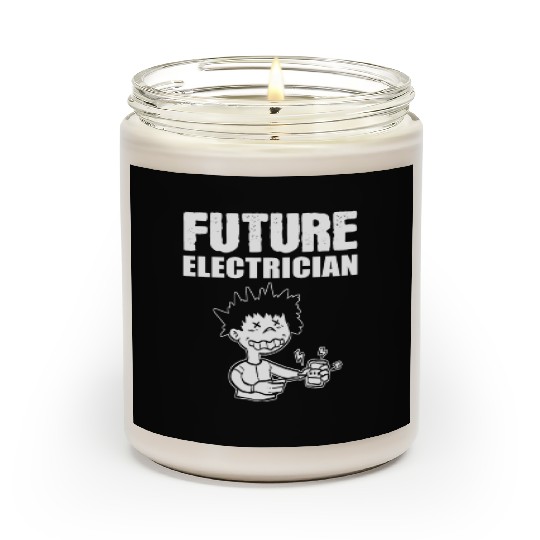 Future Electrician Lineman Gift Scented Candles