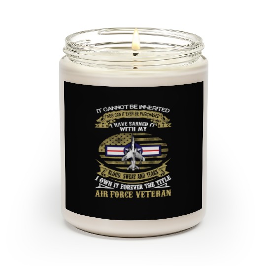 F105 Air Force Veteran Scented Candles