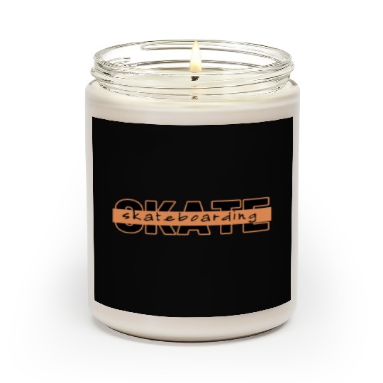 Skateboard gift for skaters Scented Candles