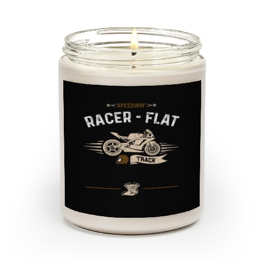Speedway Racer - Flat Track Scented Candles
