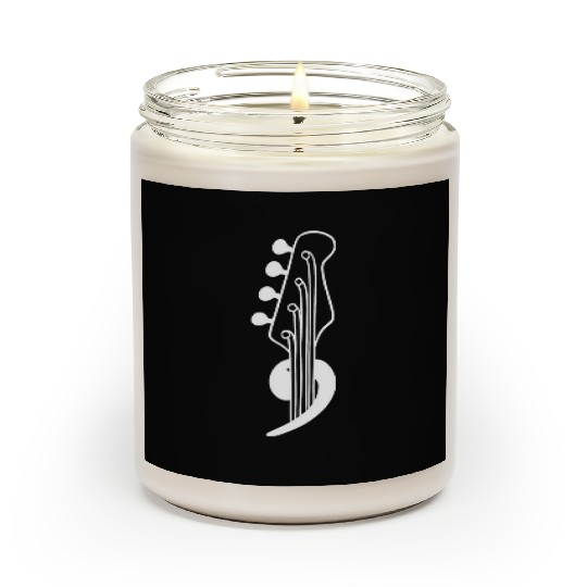 Guitar Player Country Singer Gift Scented Candles