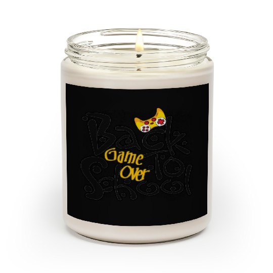 back to school game over Scented Candles
