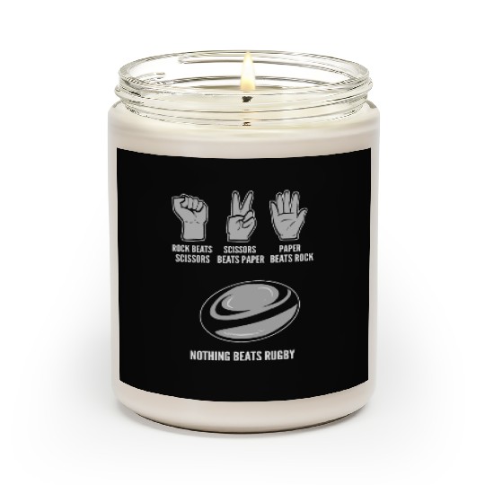 Nothing Beats Rugby Assistant Referee Gift Scented Candles
