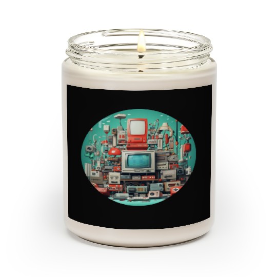 Retro Gaming Magic: Unleash the 8-Bit Nostalgia! Scented Candles