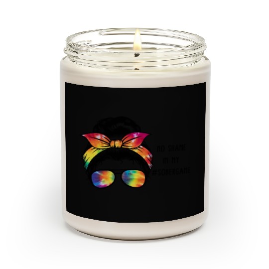 Sobriety Scented Candles, No Shame In My Sober Game Women