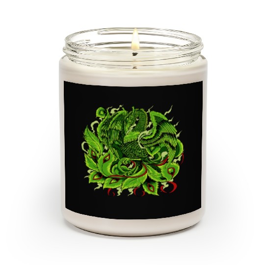 Mythical Creature From Japan Japanese Phoenix Scented Candles