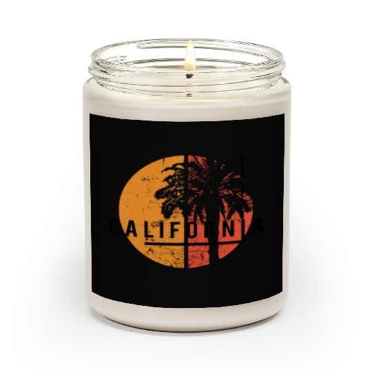 Berkeley California Cool Native Palm Tree Scented Candles