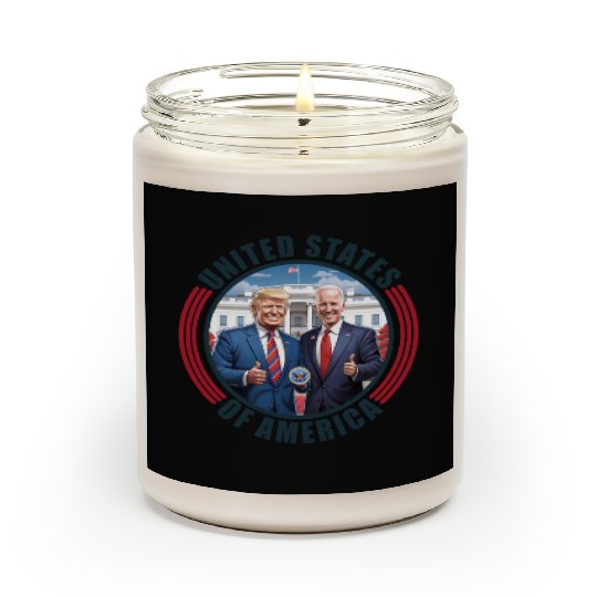 President USA Donald Trump Joe Biden Scented Candles