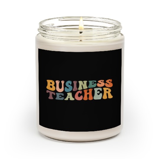 Groovy Business Teacher Scented Candles
