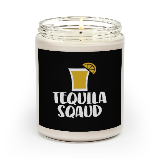 Tequila Sqaud Scented Candles