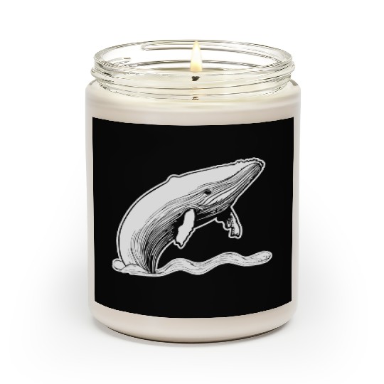 Whale Ocean Marine Scented Candles