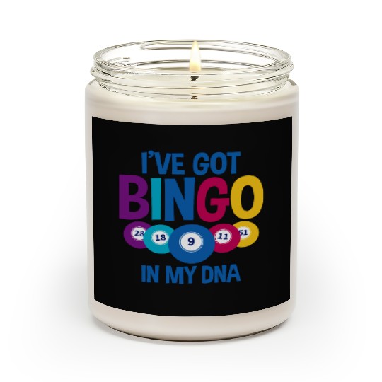 I've Got Bingo In My Dna 2 Scented Candles