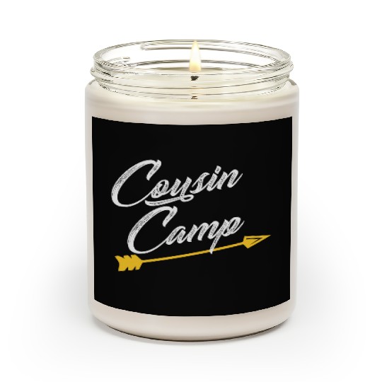 Cousin Camp Arrow Scented Candles