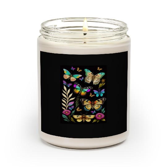 Vibrant Spectrum Scented Candles