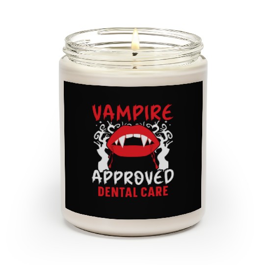 Vampire-Approved Dental Care. Scented Candles