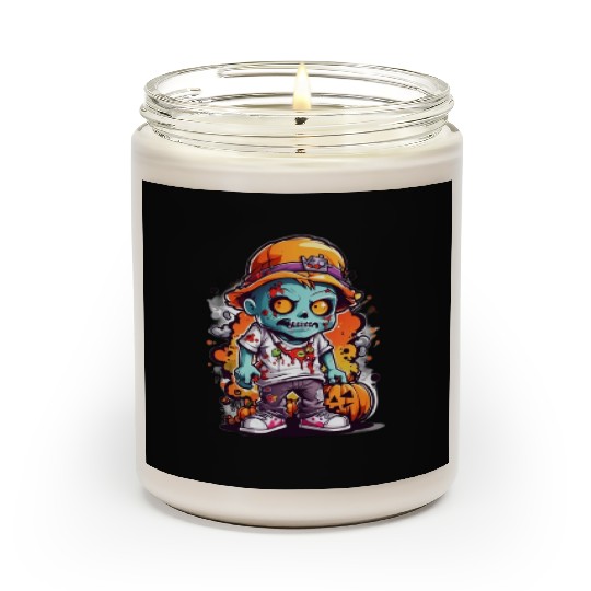 Zombie Frights Halloween and zombies Scented Candles