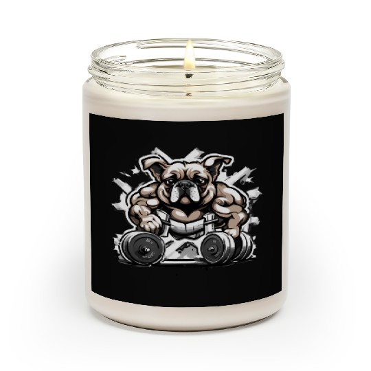 Elevate your workout game with our 'Gym Beast' Scented Candles