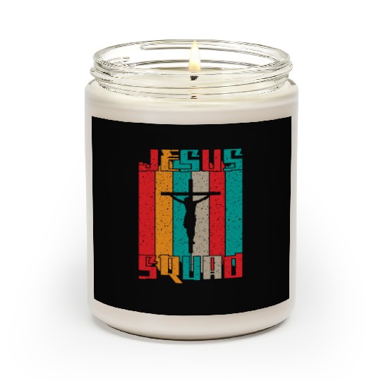 Jesus Squad Love Jesus Christian Christmas Scented Candles