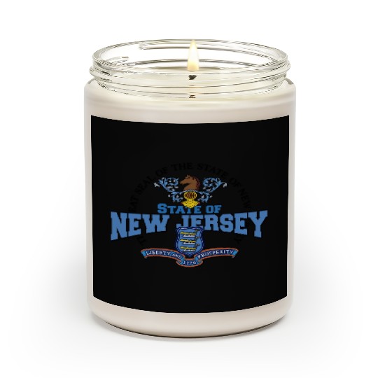 State of New Jersey Scented Candles
