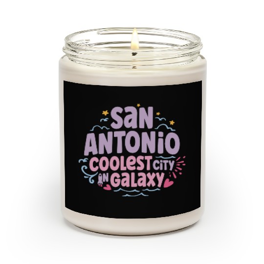 San Antonio Coolest Galaxy Scented Candles