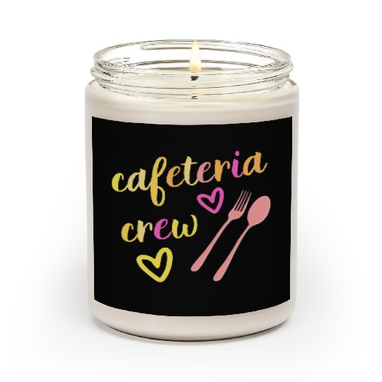 Cafeteria Crew Lunch Lady Retro Vintage School Scented Candles