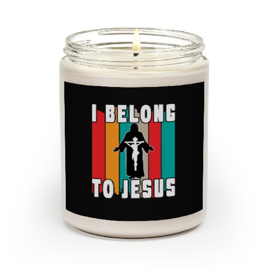 I Belong To Jesus Love Jesus Christian Christmas Scented Candles