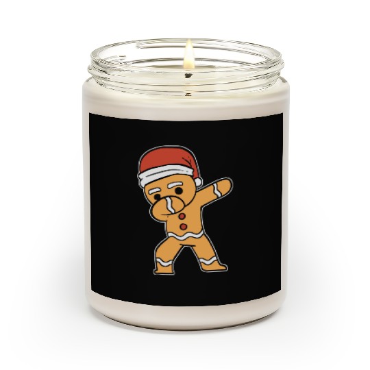Dabbing Gingerbread Performer Gift Scented Candles