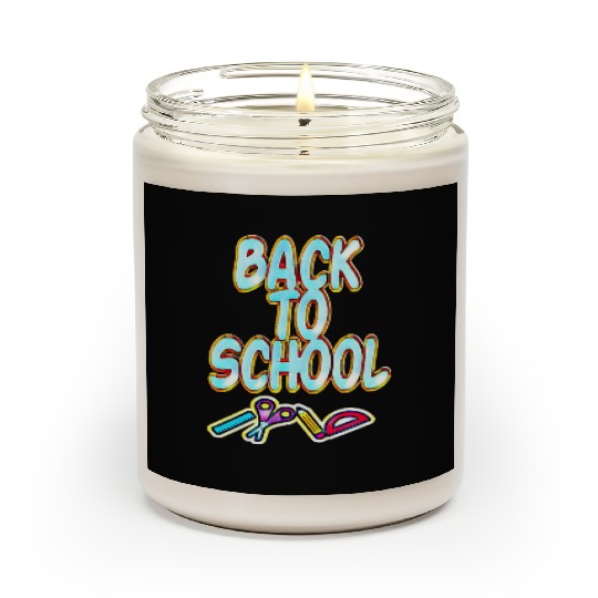 Back to school Scented Candles