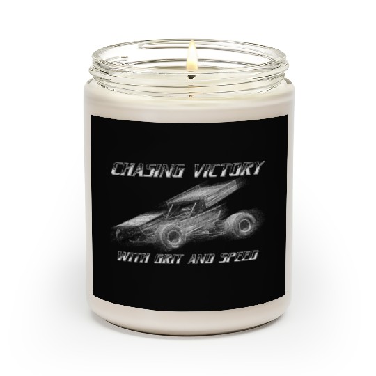 Sprint Car Mom Dirt Track Racing Racing Race Day Scented Candles