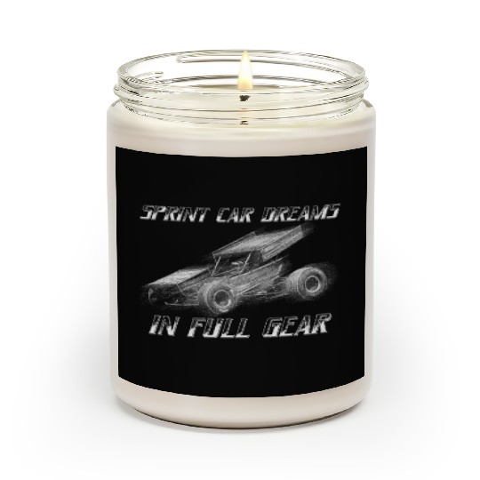 Sprint Car Mom Dirt Track Racing Racing Race Day Scented Candles