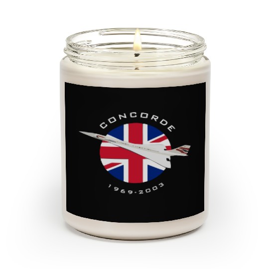 JET AIRCRAFT CONCORDE BRITISH AIRWAYS Scented Candles
