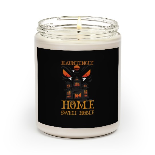 Horror Paranormal Haunted House Spooky Halloween Scented Candles