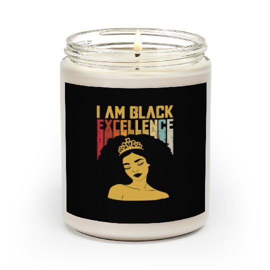 I Am Black History Month African American For Scented Candles