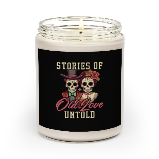 Dia De Los Muertos Sugar Skull Mexican Holiday Scented Candles