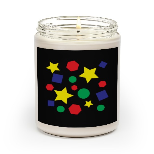 Scented Candles Includes patterns multi-colored