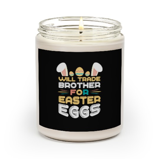 Will Trade Cousin Happy Easter Bunny Ears Eggs Hun Scented Candles