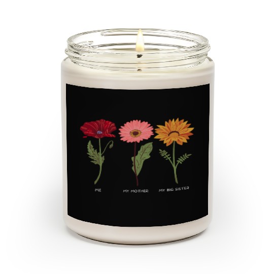 Big sister and mom and me Scented Candles