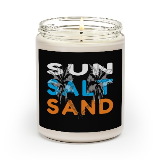 Sun,Salt, and Sand Beach Life Scented Candles