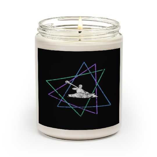 Geometric Kayak Adventure Scented Candles